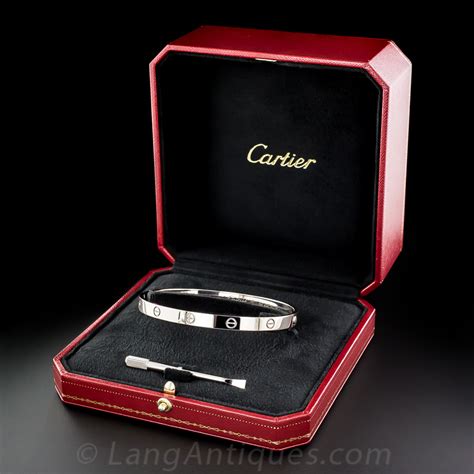 cartier love bracelet box and screwdriver|bracelet that needs screwdriver.